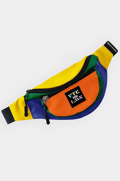 Vatkalimon Children's Colorful Shoulder and Waist Bag