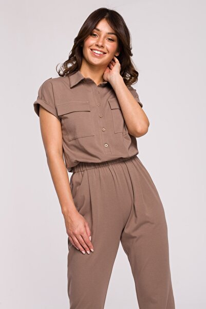 BEWEAR Safari jumpsuit with front pockets