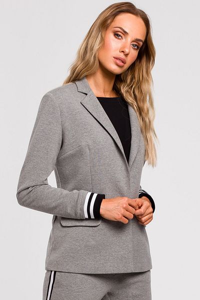 Made of Emotion Blazer with ribbed cuffs