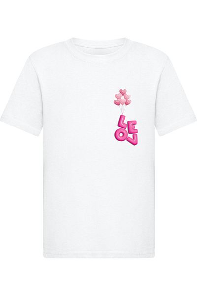 Merchcode Kinder lieben Ballons - Basic T-Shirt