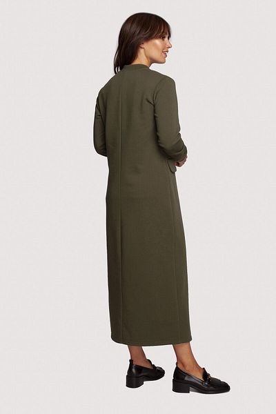 BEWEAR Rochie maxi cu decolteu in V si buzunare