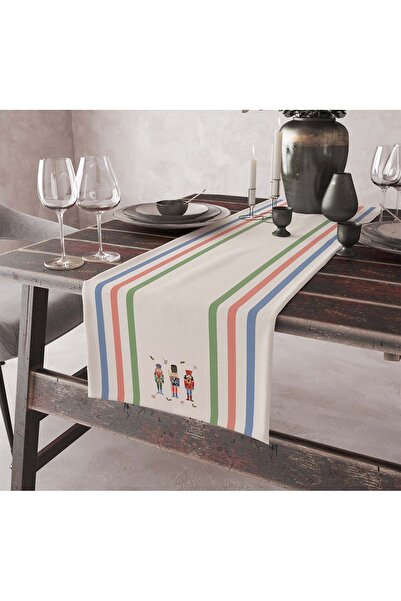 ASDİVA Sade Modern Tasarımlı Kurşun Adam  Desenli Dijital Baskılı 45x140 Deko...