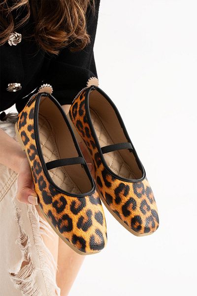 Moda Frato Modafrato AL-113 Elastic Ballerina Daily Γυναικεία Παπούτσια Home Ballerinas