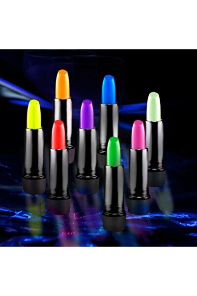 NW NessiWorld Glow in the Dark Burning Uv Neon Lipstick Face Painting 6 Pcs 6...