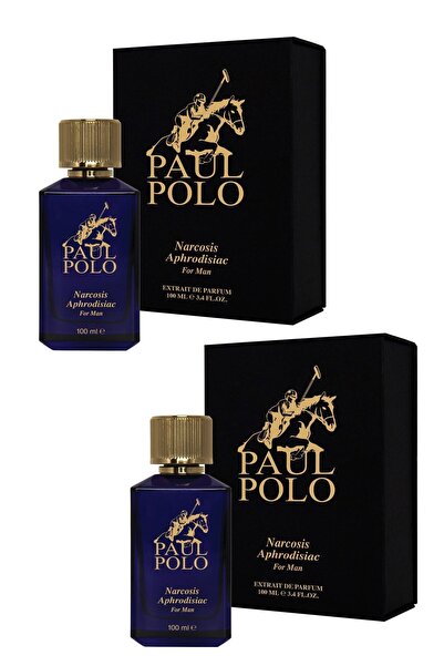 PAUL POLO Narkotik Erkek Aphrodisiac Etkili Parfüm Edp 100ml*2'li Set