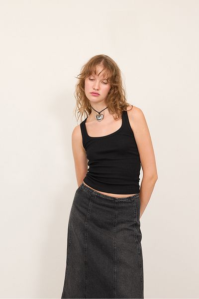 Addax A13682-T4 Model U Collar Sleeveless Undershirt