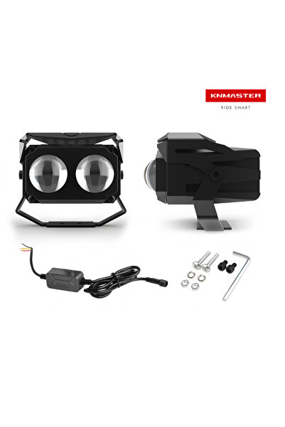 Knmaster Dualgun 29W Motosiklet Led Sis Farı