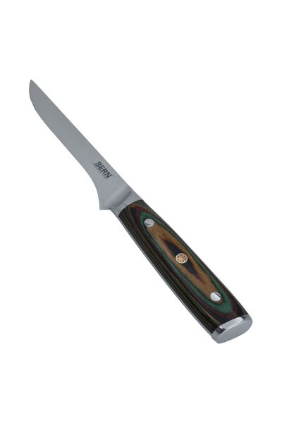 Alsaif Gallery Al Saif Gallery Steel Knife, 6 Inch - Colored Wood