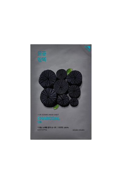 Holika Holika Pure Mask Sheet - Charcoal Pore Cleansing and Tightening Mask (1 Piece)