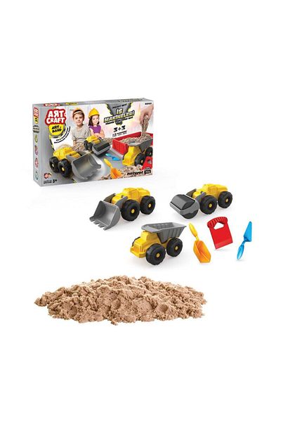 DEDE 03727 Work Machines Sand Set 750 Gr -