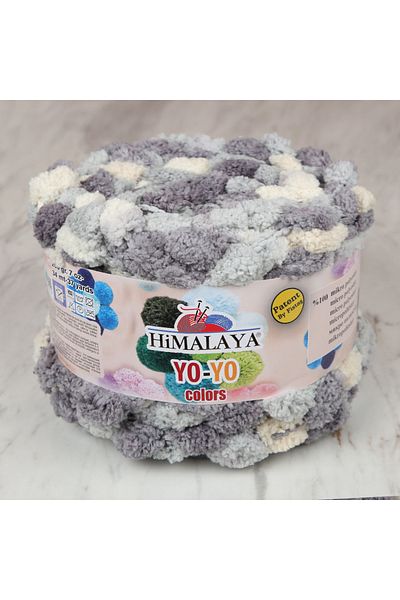 Himalaya Yo-Yo Colors / Dark Gray |   Light Gray |   Cream |   White / 82016 / 3 Pack
