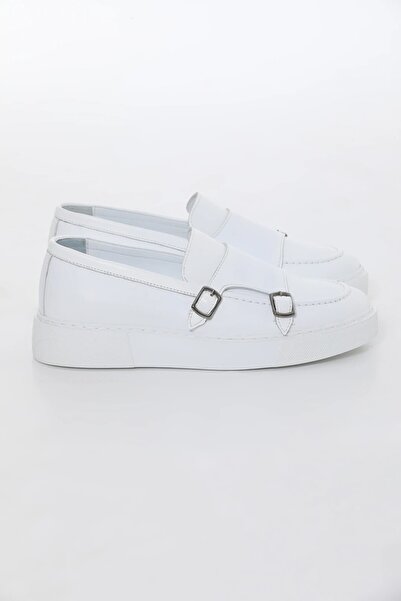 Faruk balkanas Vayne Модель Подвійна застібка Деталізовані шкіряні повсякденні туфлі