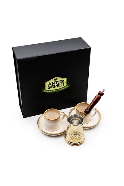 ANTEPSEPETİ Coffee Set of 2 - Gift Box Included