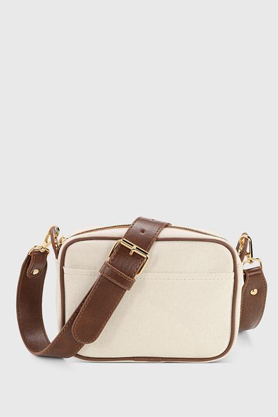 Housebags Cream Colored Soft Canvas Tote Bag - 219
