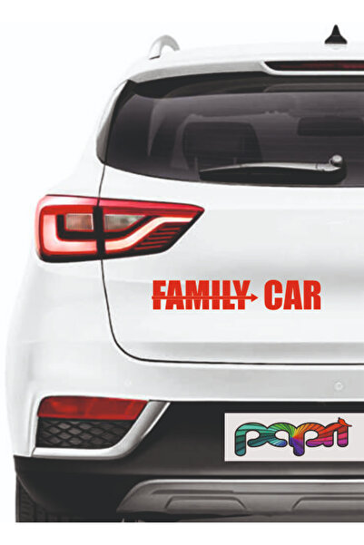 Aile arabası sticker