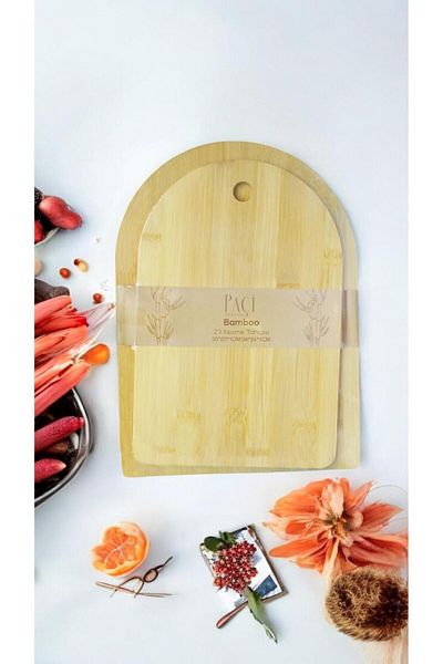 Bayev 34X24/30X20 Bamboo Cutting Board - Set of 2 700642