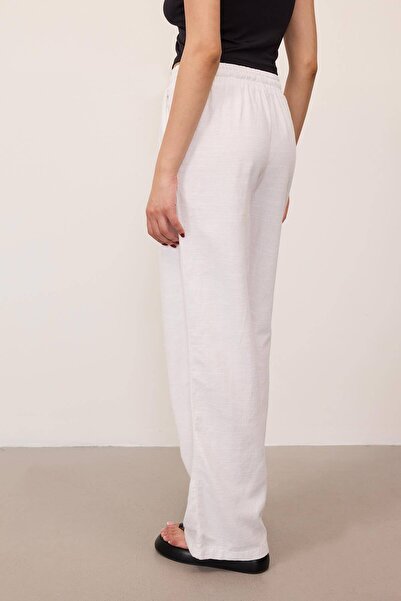 Addax Belden Bağlamalı Wide Leg Pantolon PN5118-PNC
