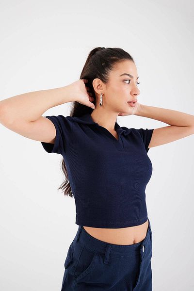 Addax Tricou cu mânecă scurtă cu gât polo P1124-h2
