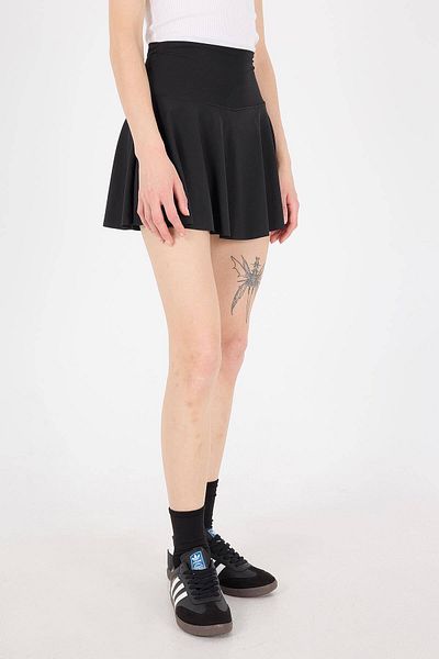 Addax Φαρδιά μέση κοντή φούστα - Strappy, Ş13715-n13