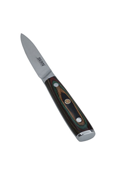 Alsaif Gallery Al Saif Gallery Steel Knife, 3.5 Inch - Colored Wood