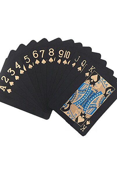 Weather Forecast Blue Gold Playing Card Plastic Waterproof Playing Card Gin953Sr