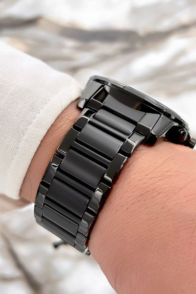 Ferrucci Steel Cord Function New Season Men's Wristwatch Black Sdfer070