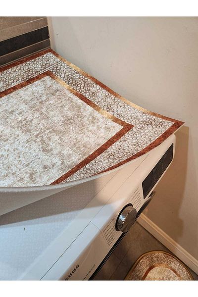 YTR HOME Πλενόμενο χαλάκι πλυντηρίου ρούχων Κάλυμμα στεγνωτηρίου Προστατευτικό χαλάκι Αντιολισθητικό χαλάκι βάσης