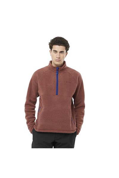 Salomon C22840 Chroma Fleece Pullov Hz Erkek Polar - Kırmızı