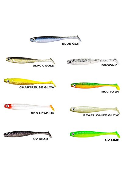 RYUJI Mister Shad 10cm 7gr Silikon Yem RYJ BROWNY