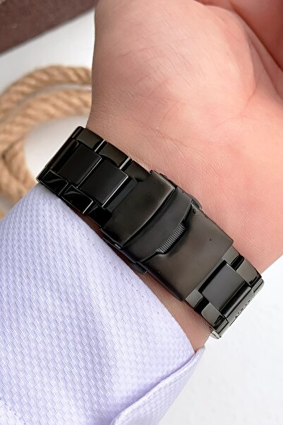 COMMES Erkek Kol Saati Takvimli Çelik Kordon Çelik Kasa Bileklik Hediyesiyle