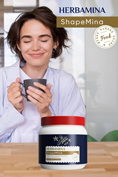Herbamina Shapemina Keçiboynuzu Unlu Toz Içecek- Vanilya Aromalı