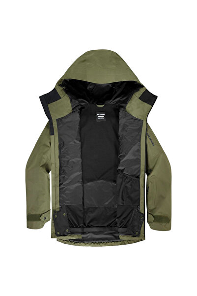 Salomon Charger Gore-Tex 2L Men's Green Ski Jacket Men's Ski Jacket Lc2305200