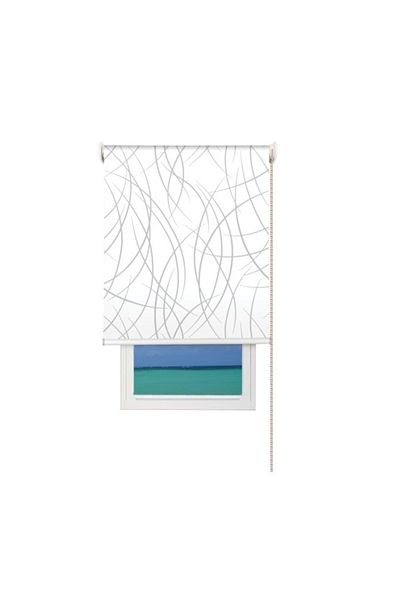 micasa Chain Rolling High Quality Polyester Easy to Install Rolled Blind 150 x 180cm
