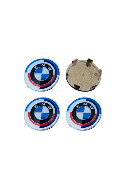 Behin Dizayn Bmw 50. Yıl Damla Geçme Jant Göbeği Krom 68mm-59mm 4 Adet