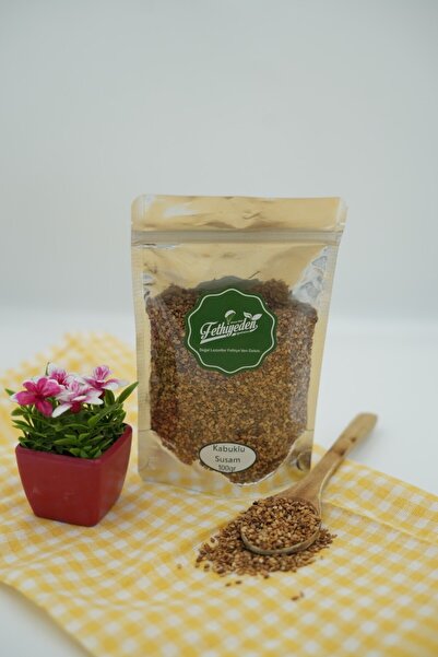 Fethiyeden Gelsin Doğal Kabuklu Susam 100 gr – Besleyici Ve Katkısız