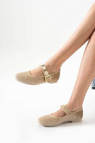 Neva'nın Butiği Murfy Somot Sa detaljima aksesoara Ravan đon dnevne ženske Ba...