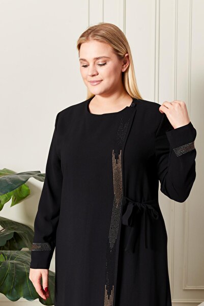 Ferace Abaya Ferace Etamin pentru femei de mărime mare