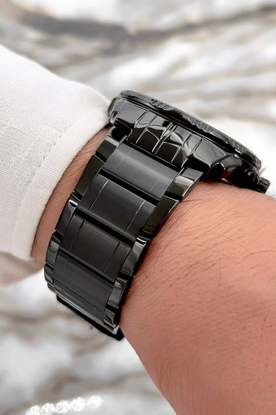 Ferrucci Black New Season Steel Cord Function Men's Wristwatch Sdfer072