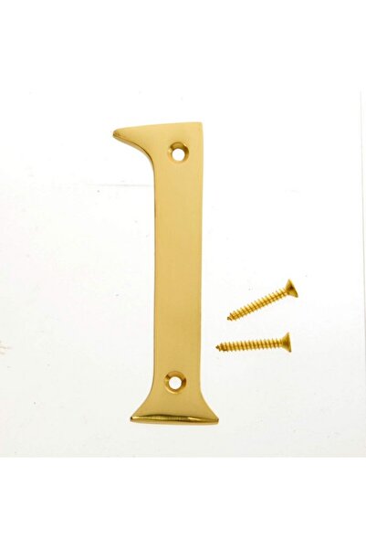 Hy-Ko Elegant and Modern Design House Number 1 4inch