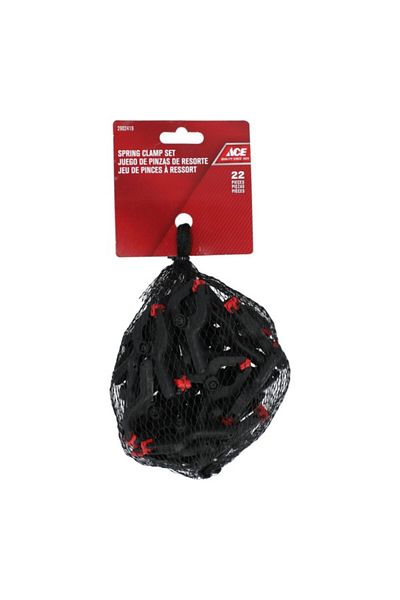 ACE 22-Piece Comfortable Grip Handle Spring Clamp Set