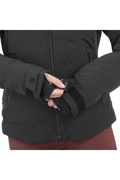 Salomon Alpenflow down Women's Ski Jacket - Black