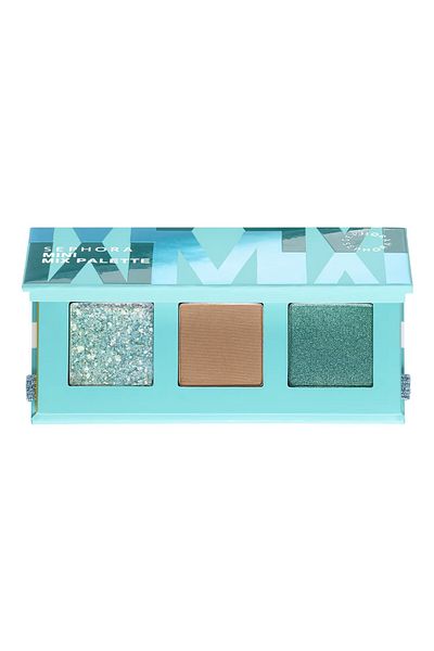SEPHORA COLLECTION Mini Mix Palette 3g - Long-Lasting, Matte&Silvery&Sequin Ended Eye Shadow Palette