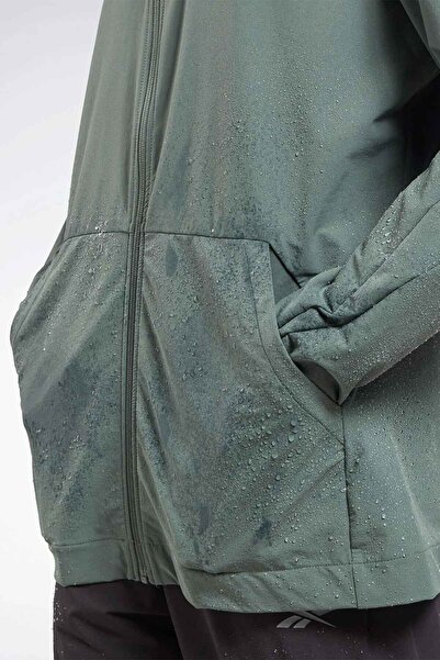 Reebok Su Itici Yağmurluk Woven Fz