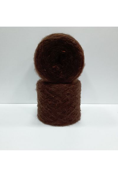 İPLİKOUTLET Καφέ Nopeli 3 στρώσεων Mohair String 500 γραμμάρια