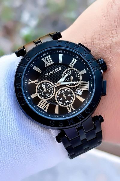 COMMES Men's Wristwatch Functions With Active Bracelet Gift