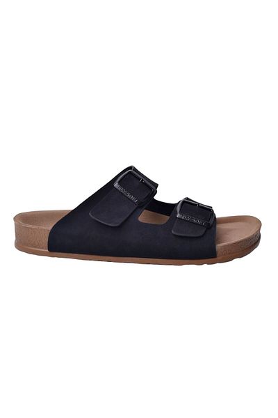 FLY SOFT S963 Μαύρες ανδρικές παντόφλες