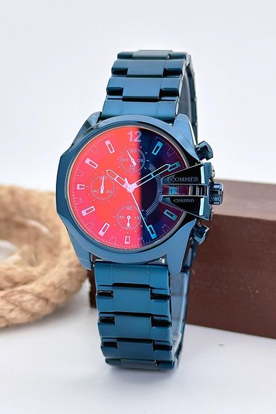COMMES Women's Wristwatch with Calendar Steel Cord 3 Atm Water Resistant Bracelet Gift All Functions Active