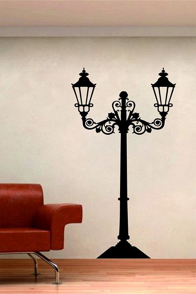FİXFLEX Parking Lamp Wall Decor Sticker 60 X 106 cm