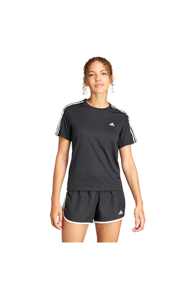 adidas Otr E 3S Γυναικείο μαύρο μπλουζάκι για τρέξιμο IQ3875