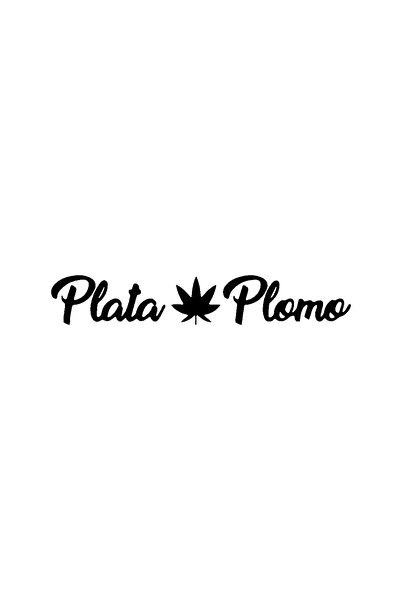 Generic Brand Plata Plomo Quality Quality Sticker 20 X 10 cm